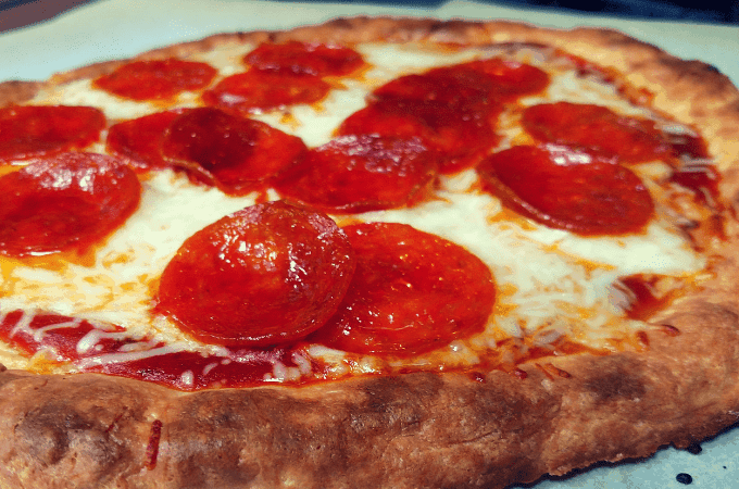 Gluten free yeast free pizza crust