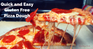 quick and simple gluten free pizza dough recipe